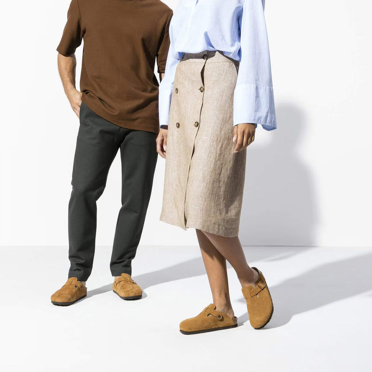 Birkenstock Boston clogs - Marron