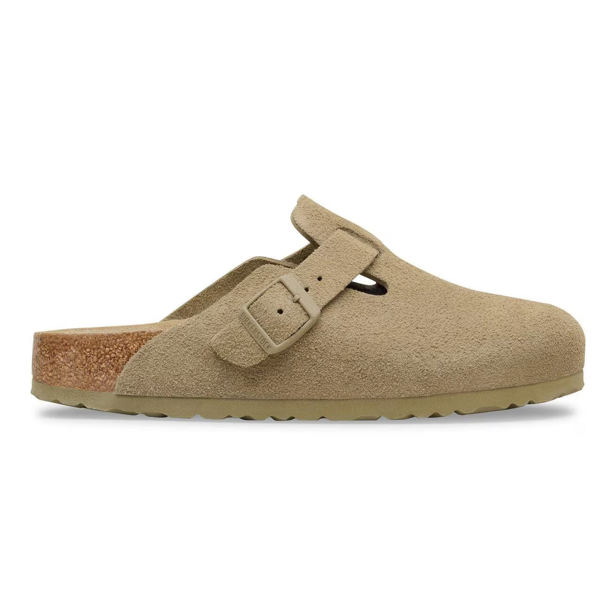 Birkenstock Boston clogs - Taupe Suede